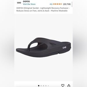 NWOT OOFOS OOriginal Sandal - Lightweight Recovery Footwear/ Men’s 7 /Women’s  9